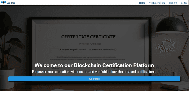 Certifyme Platform